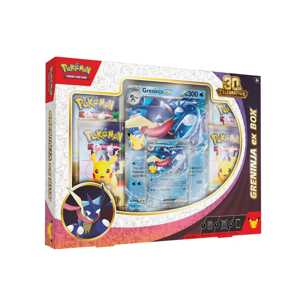 Pokémon - 30th Anniversary Greninja EX Box EN