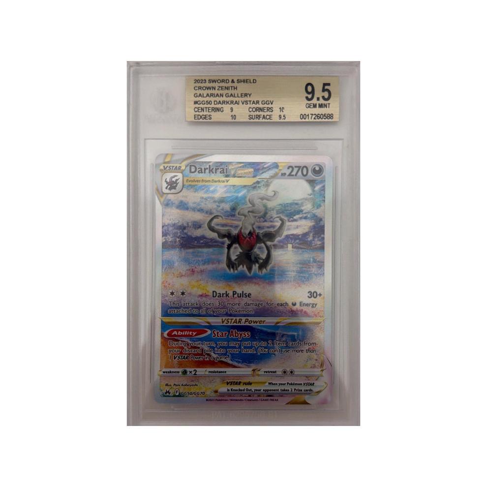 Pokémon - BGS 9.5 Darkrai  VSTAR SAR