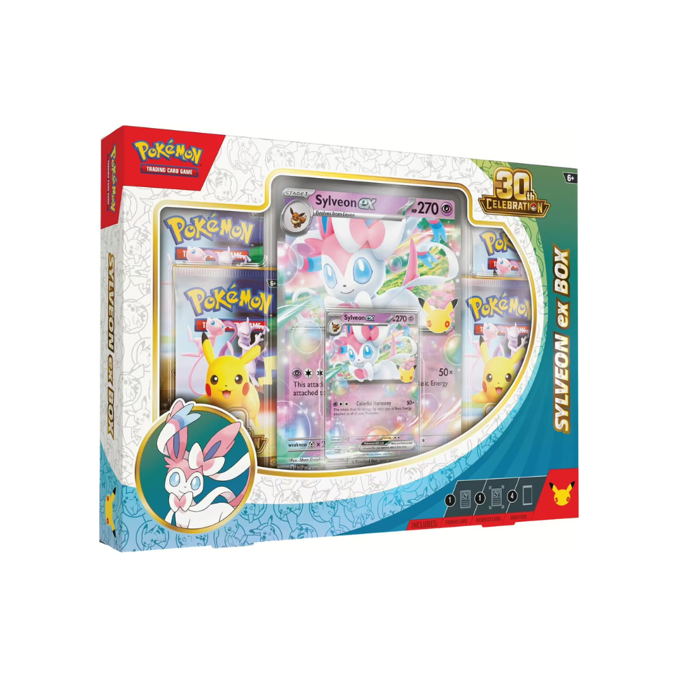 Pokémon - 30th Anniversary Sylveon EX Box EN