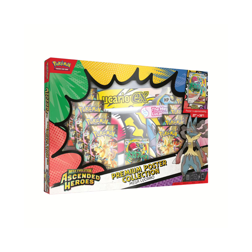 Pokémon - Ascended Heroes Mega Lucario Premium Poster Collection EN