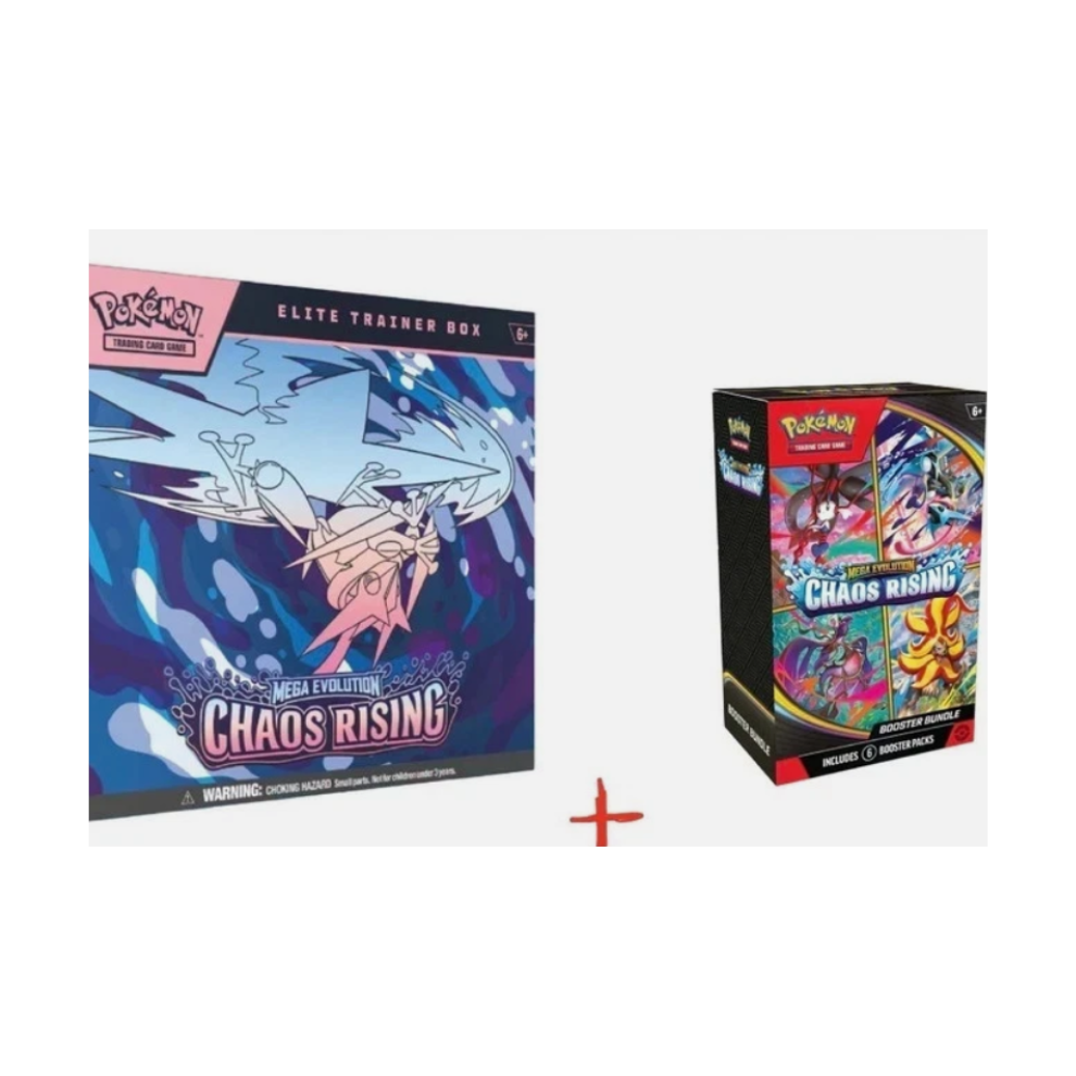 Pokémon - Chaos Rising Bundle - ETB + Booster Bundle