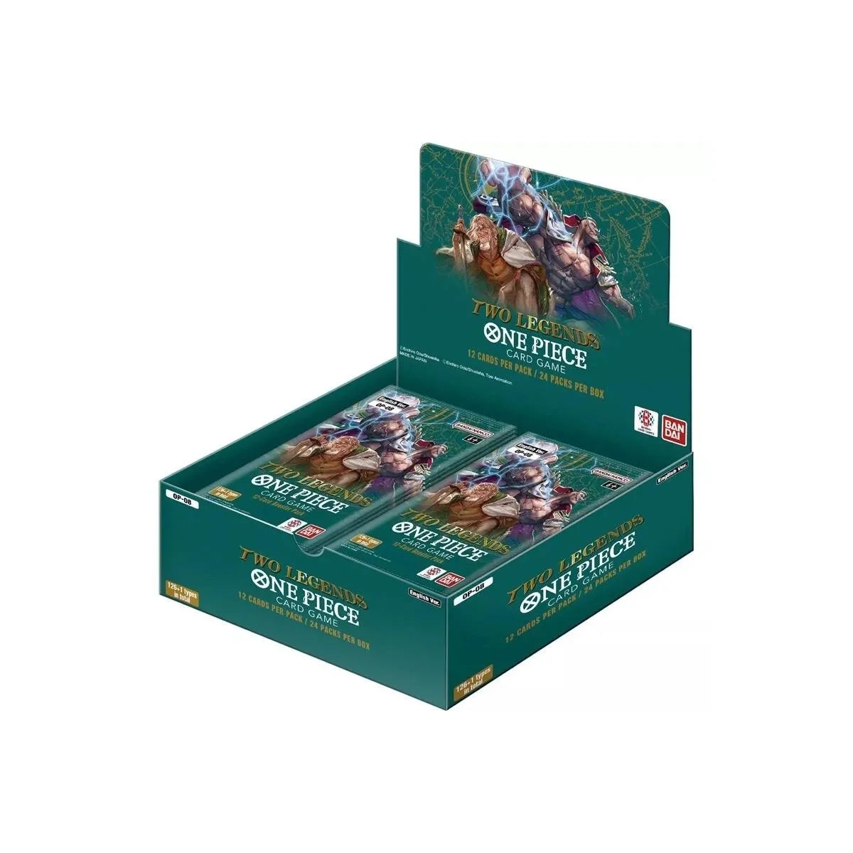 One Piece - Two Legends OP-08 Booster Display EN